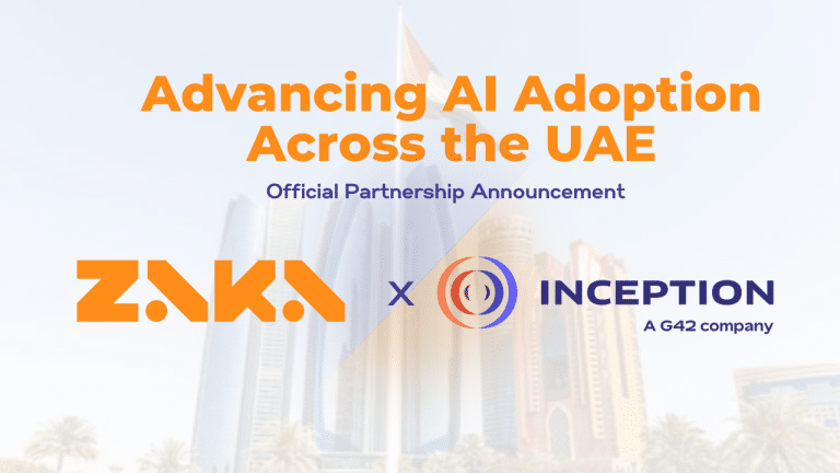 ZAKA and Inception Join Forces to Accelerate AI Innovation Across the UAE
